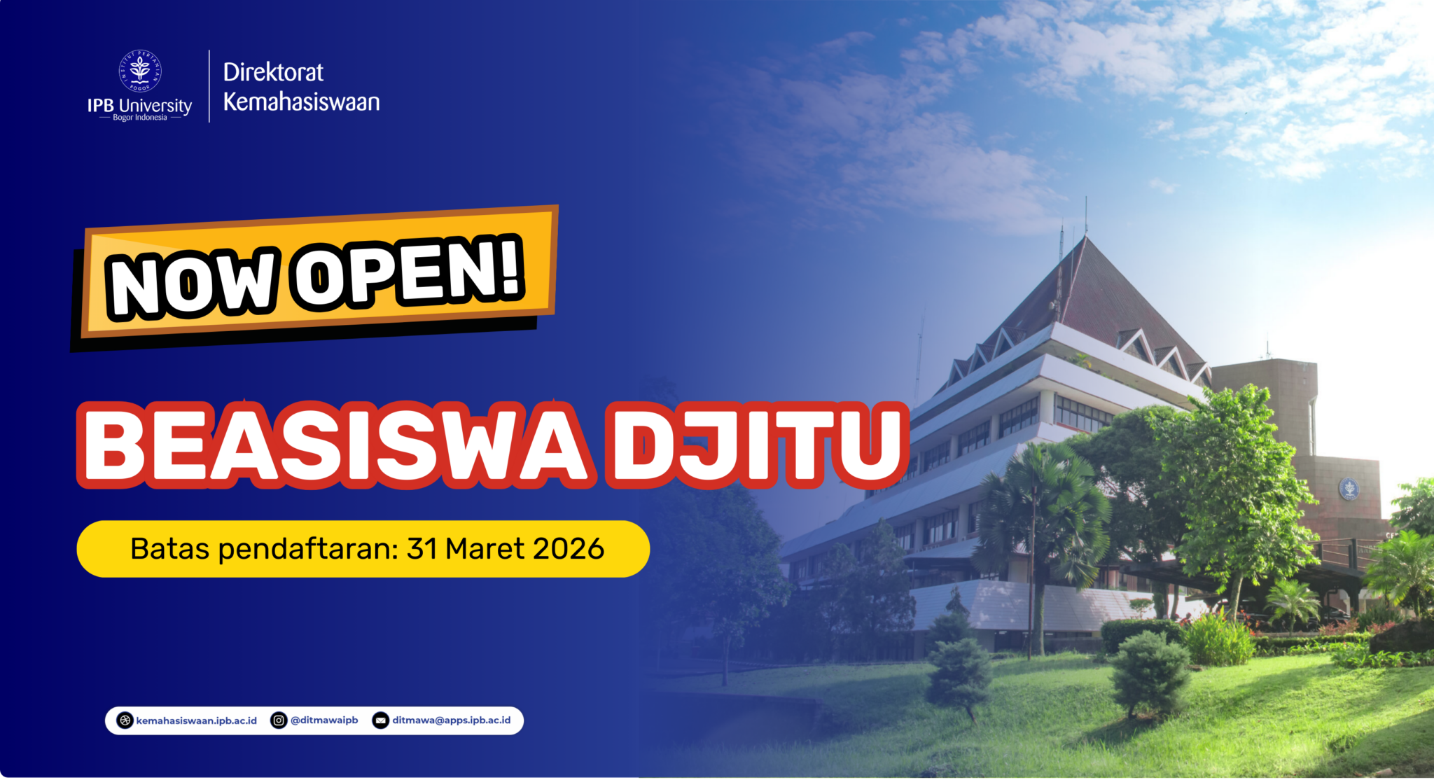 Read more about the article Pembukaan Beasiswa Djitu