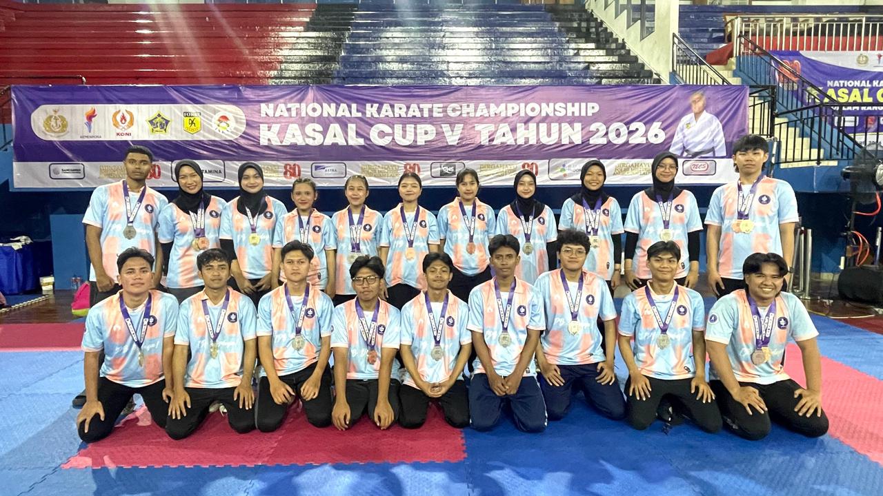 Read more about the article Prestasi Gemilang, UKM Karate IPB University Bawa Pulang 28 Medali dari KASAL CUP V Karate 2026