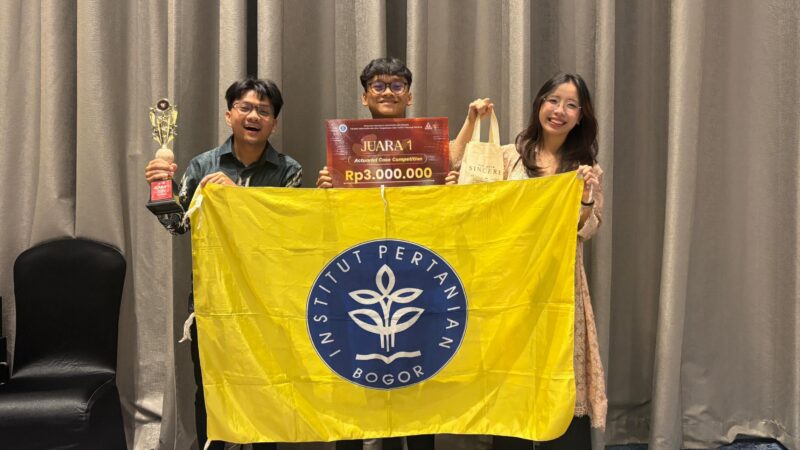 Bertaji di Bidang Aktuaria, Delegasi IPB University Raih Juara 1 di Mathematical Challenge Festival ITB 2026