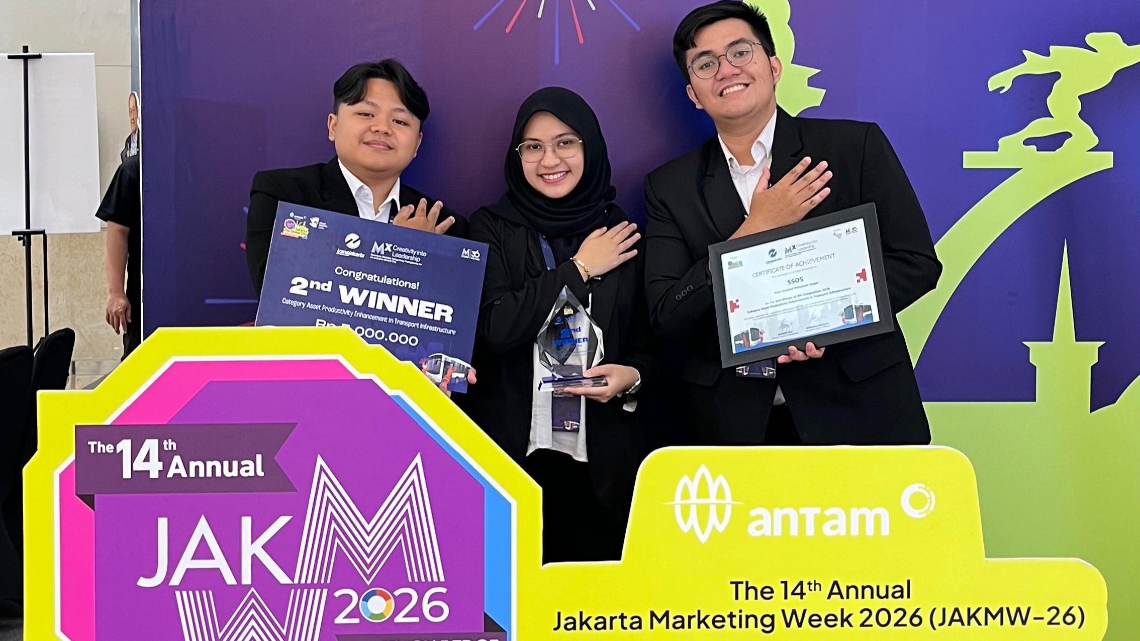 Read more about the article Mahasiswa IPB University Raih Juara 2 dalam Transjakarta MX Case Competition 2026