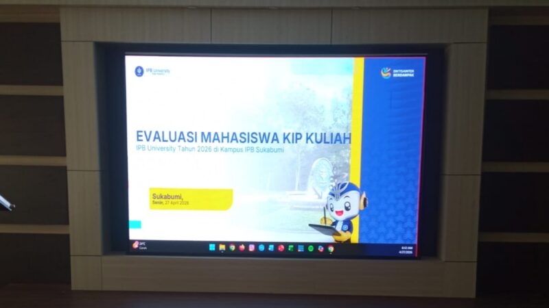 Pastikan Ketepatan Sasaran, IPB University Evaluasi Mahasiswa Penerima KIP Kuliah di Kampus IPB Sukabumi