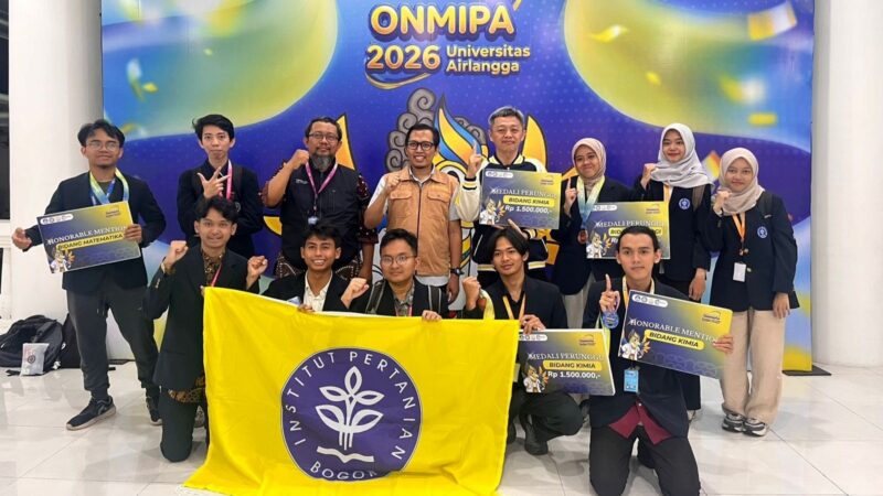 IPB University Raih 5 Penghargaan di Olimpiade Nasional MIPA (ON MIPA) 2026