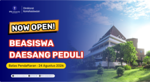 Pendaftaran Beasiswa Daesang Peduli