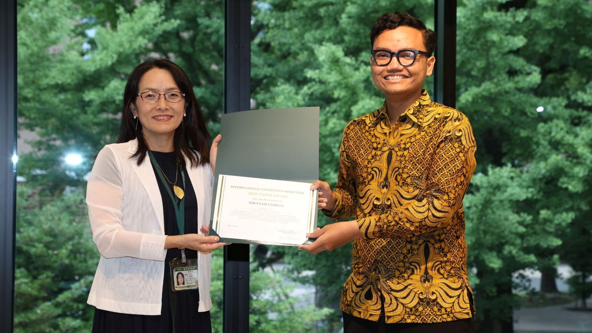 Read more about the article Mahasiswa IPB University Kembali Raih Penghargaan Internasionalmelalui The 25th International Students Summit 2026