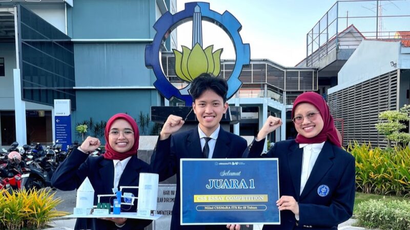 Harumkan Nama Kampus Tim Mahasiswa IPB University Raih Juara 1 CSS Essay Competition 2026 di ITS