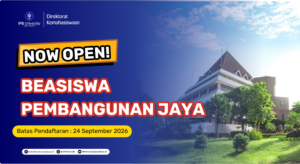 Pembukaan Beasiswa Pembangunan Jaya
