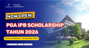 Pembukaan PGA IPB Scholarship 2026