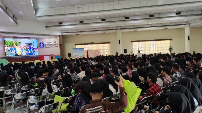 IPB Prestasi Kenalkan Beragam Peluang Prestasi kepada Mahasiswa Baru Fakultas Peternakan melalui Meet Cowboy 62