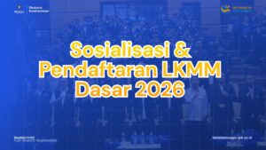 Direktorat Kemahasiswaan Sosialisasikan LKMM Dasar 2026 untuk Penguatan Kapasitas Organisasi Mahasiswa