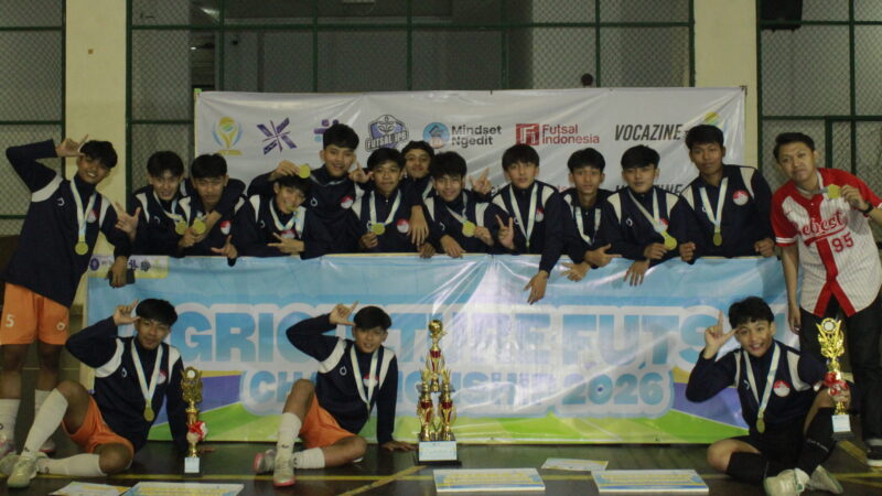 SMA IT Bina Bangsa Sejahtera Raih Gelar Juara Agriculture Futsal Championship 2026