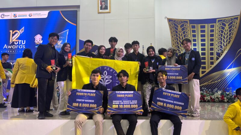Unjuk Gigi di Aceh, Mahasiswa IPB University Sukses Sabet Berbagai Kategori di International UTU Awards 2026